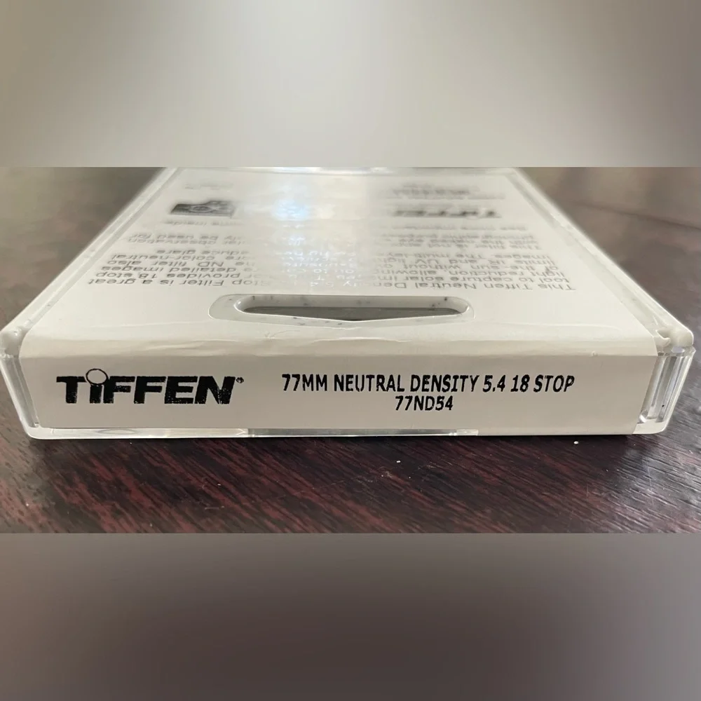 NWT Tiffen Filters 77mm neutral density 5.4 18 Limited Edition